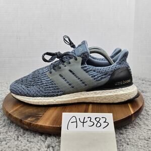 Adidas Womens 9 Ultra Boost 3.0 Tactile Blue Casual Lifestyle Gym Running Shoe
